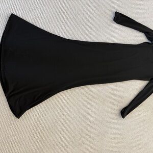 Black Maxi Bodycon Dress NWOT